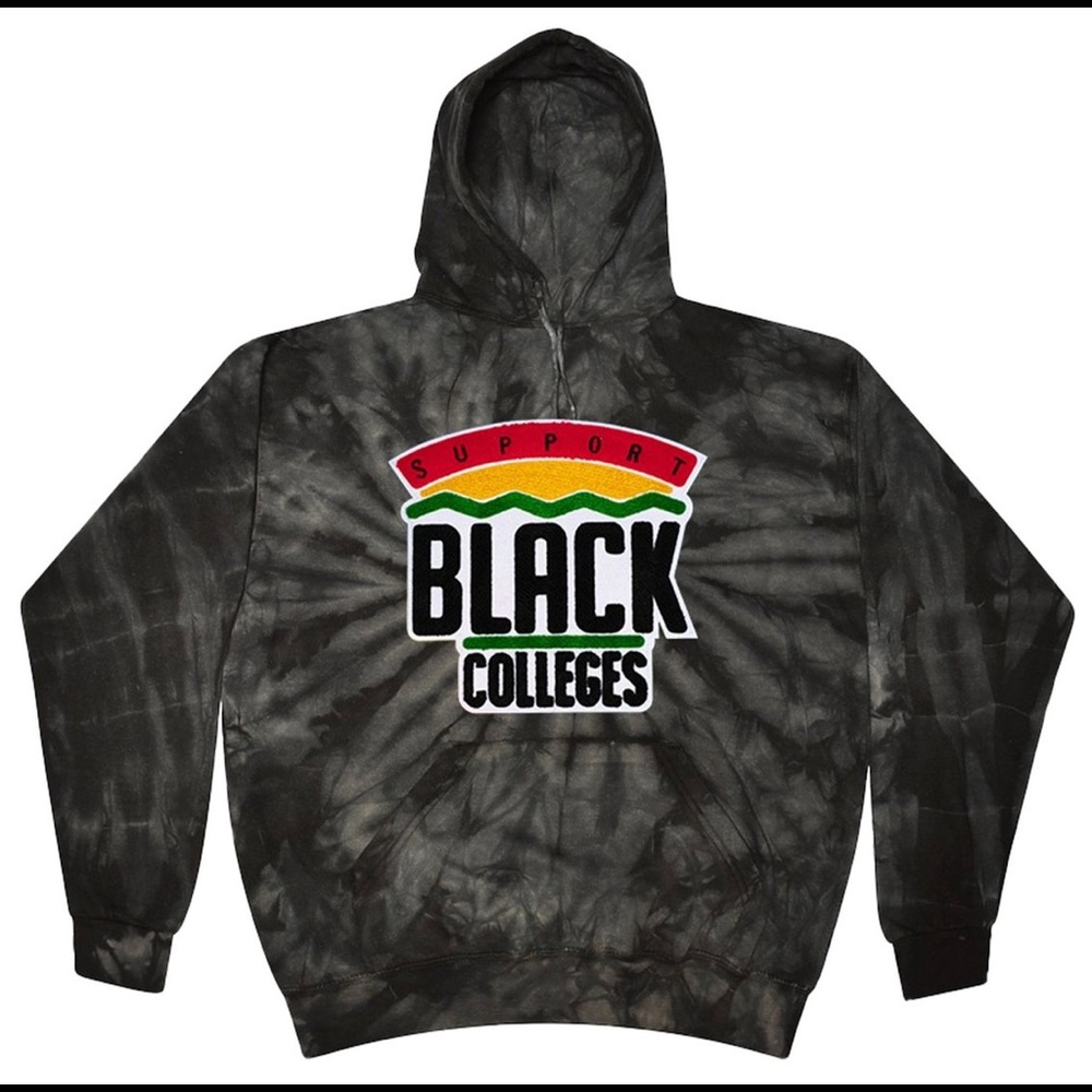 Support Black Colleges Tie-Dye Hoodie 🔥🔥🔥🔥